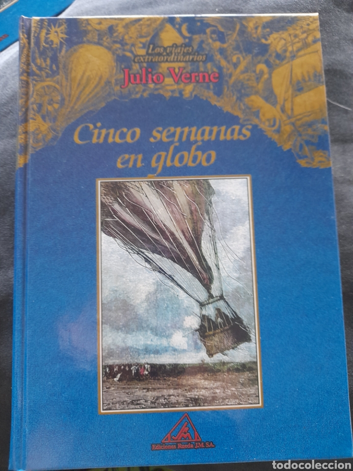 Libros: Cinco semanas en globo. Julio Verne - Foto 1