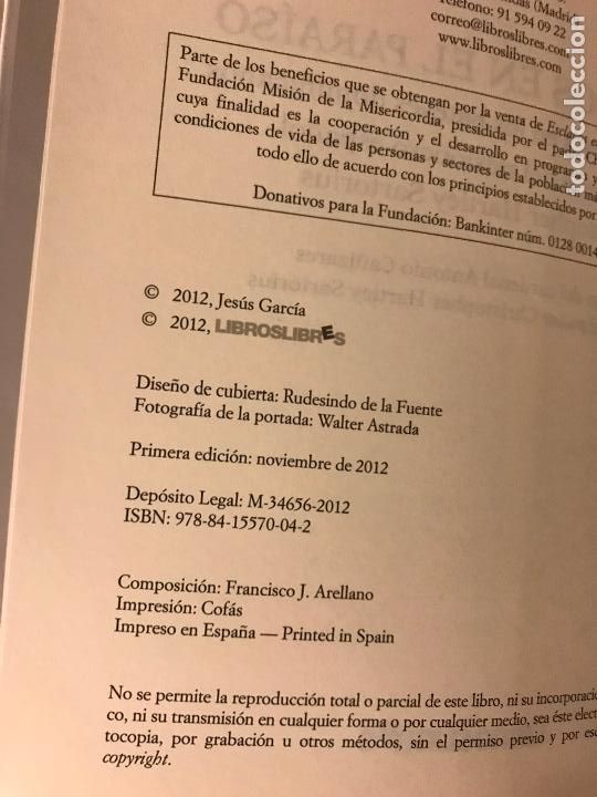 Libros: Esclavos en el para&iacute;so. Jes&uacute;s Garc&iacute;a. - Foto 3