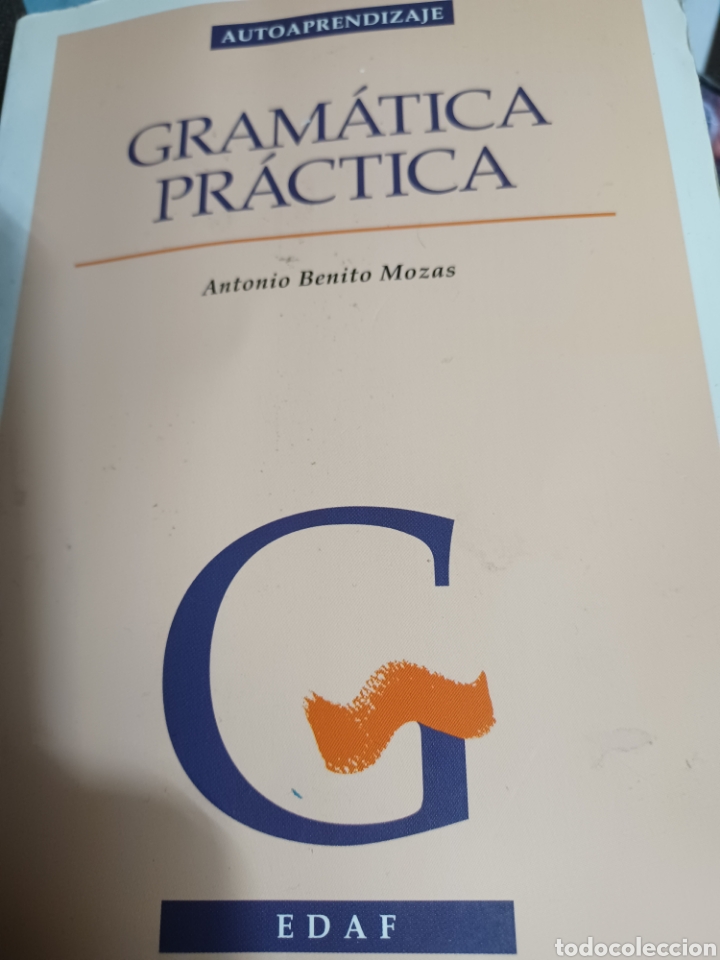 Libros: Barybook 103 Gram&aacute;tica pr&aacute;ctica autoaprendizaje antonio benito mozas Edaf - Foto 1