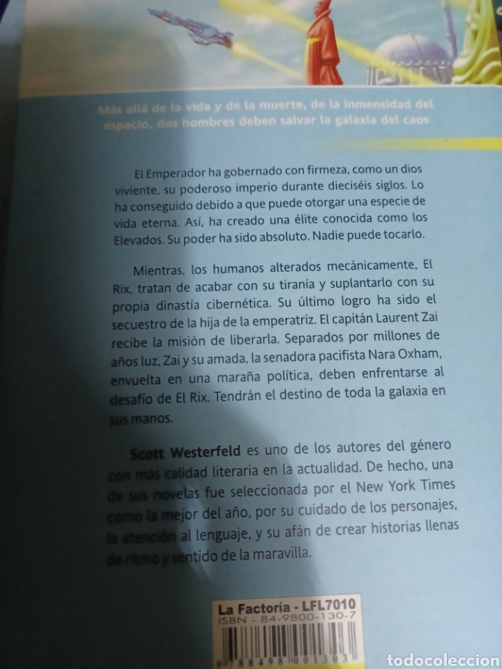 Libros: Barybook 103. . El imperio elevado Scott westerfeld ventana abierta - Foto 2