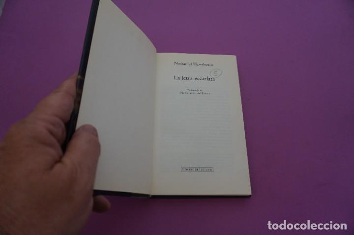 Libros: AMF-9C/ LA LETRA ESCARLATA - NATHANIEL HAWTHORNE / CIRCULO DE LECTORES - Foto 2
