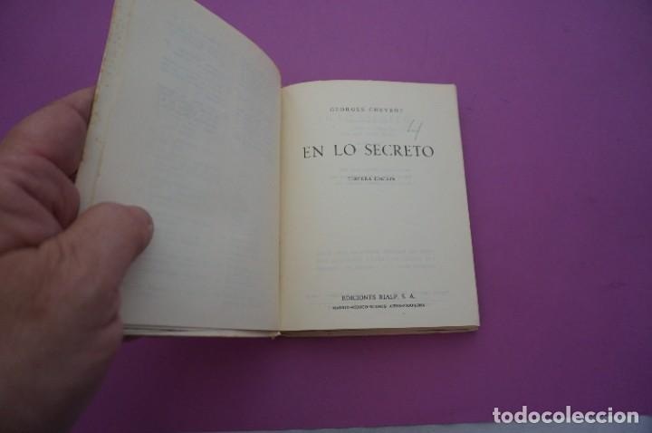 Libros: AMF-9E/ EN LO SECRETO - GEORGES CHEVROT / EDICIONES RIALP - Foto 2