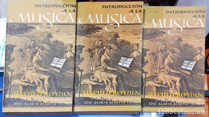 Libros: Introducci&oacute;n a la m&uacute;sica 3 tomos ( Obra completa ) - BOYDEN, DAVID S - Foto 1