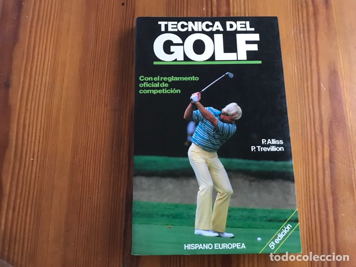 Libros: T&eacute;cnica del golf. Hispano europea. P. Allis. Como nuevo - Foto 1