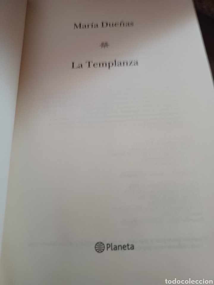 Libros: Barybook C69. La templanza Mar&iacute;a Due&ntilde;as planeta - Foto 5