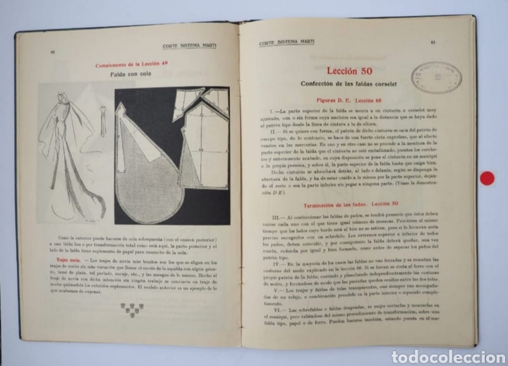 Libros: Curso Sistema Marti MODISTERIA 1945 - Foto 3