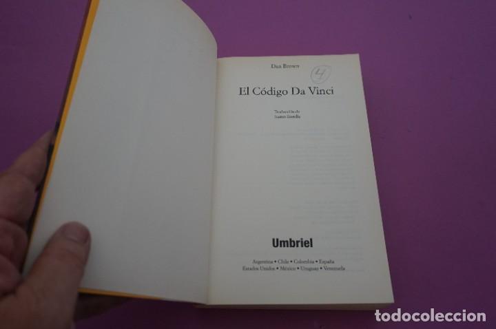 Libros: AMF-10G/ EL CODIGO DA VINCI - DAN BROWN / UMBRIEL EDITOR - Foto 2