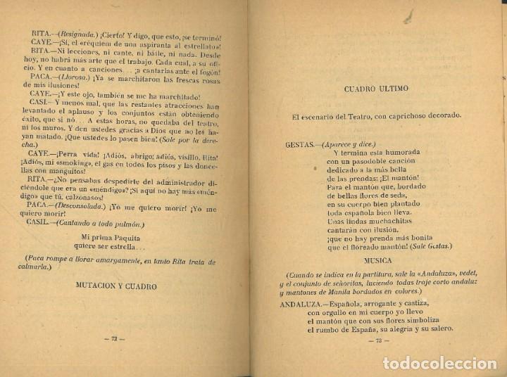 Libros: EL PEN&Uacute;LTIMO CUPLE O EL DEBUT DE PACA FE - Eusebio Quesada Garcia - Foto 5