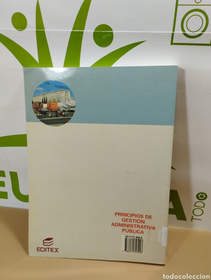 Libros: Principios de gesti&oacute;n administrativa p&uacute;blica. Editex. - Foto 2