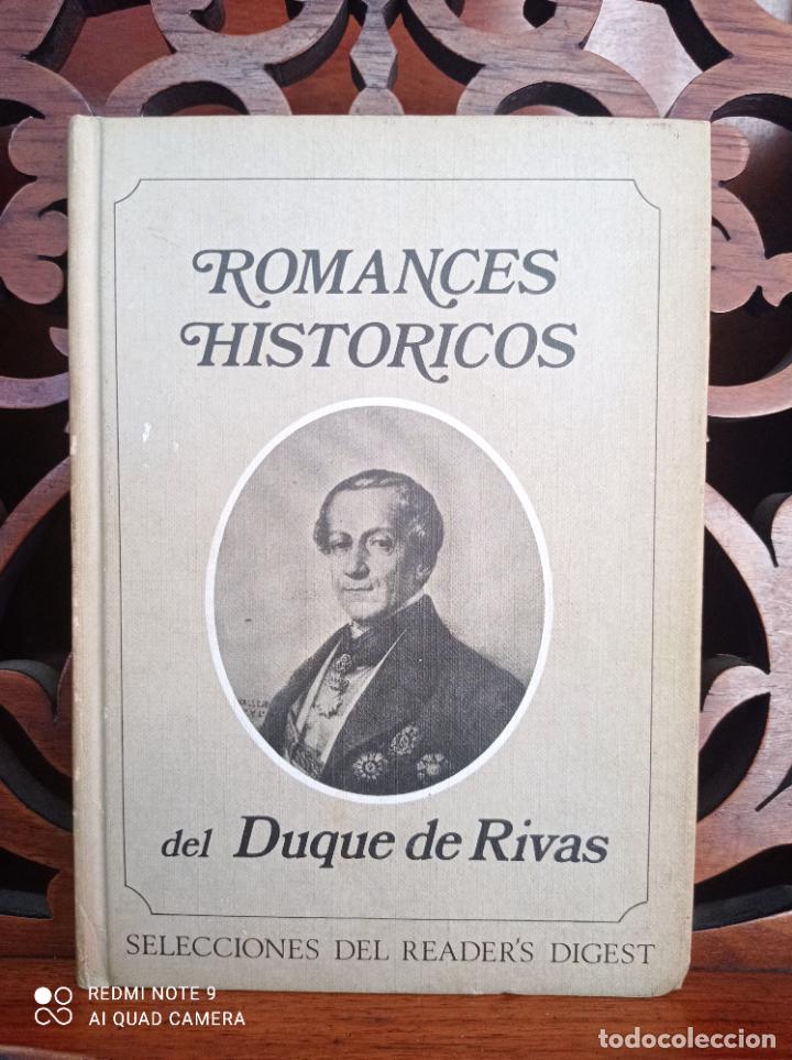 Libros: ROMANCES HISTORICOS DEL DUQUE DE RIVAS. READERS DIGEST 1974 - Foto 1