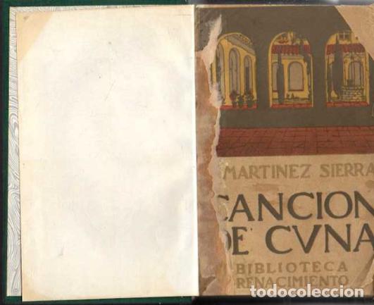 Libros: CANCION DE CUNA. - MARTINEZ SIERRA, G. - Foto 1