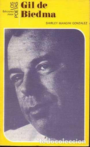 Libros: JAIME GIL DE BIEDMA. - MANGINI GONZALEZ, Shirley. - Foto 1