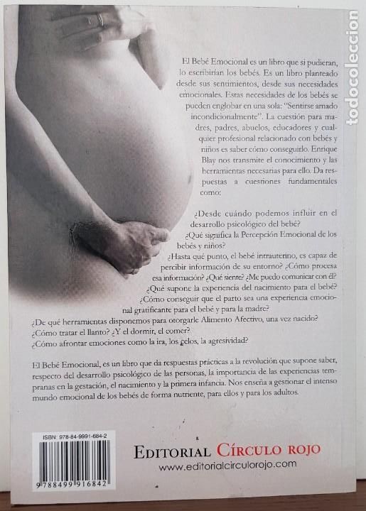 Libros: EL BEBE EMOCIONAL - ENRIQUE BLAY - CIRCULO ROJO - Foto 2