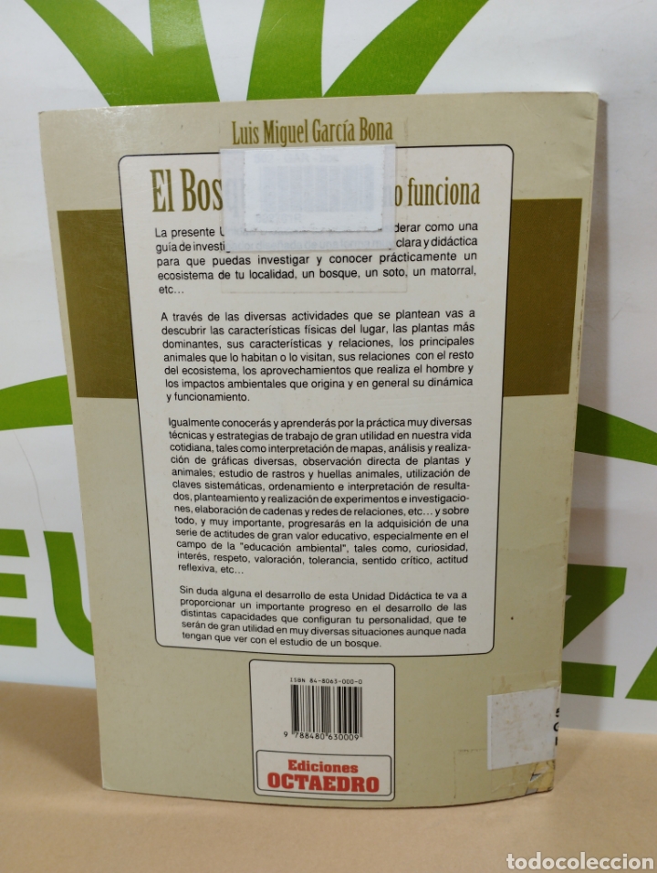 Libros: El bosque. C&oacute;mo es. C&oacute;mo funciona. Cuaderno octaedro. - Foto 2