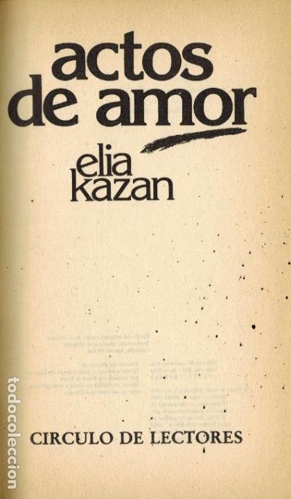 Libros: ACTOS DE AMOR - Foto 1