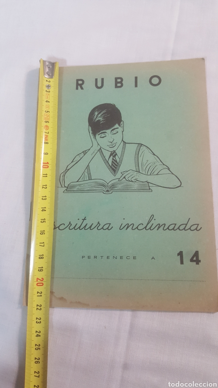 Libros: CUADERNILLO RUBIO ESCRITURA INCLINADA 14 A ESTRENAR - Foto 2