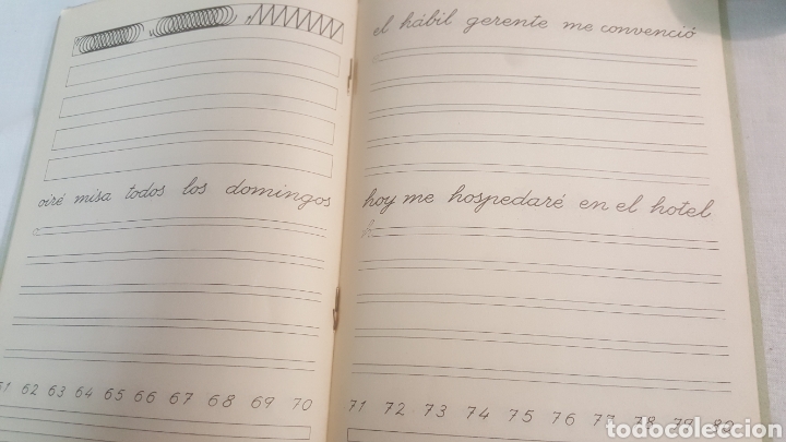 Libros: CUADERNILLO RUBIO ESCRITURA INCLINADA 14 A ESTRENAR - Foto 6