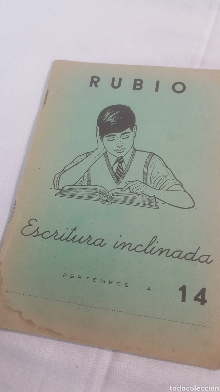 Libros: CUADERNILLO RUBIO ESCRITURA INCLINADA 14 A ESTRENAR - Foto 1