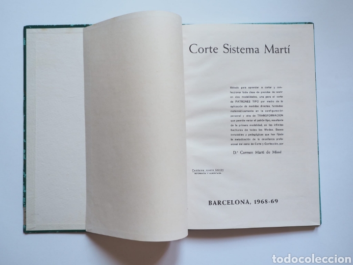 Libros: Libro de modisteria Mart&iacute;. Modisteria 1968/69 - Foto 4