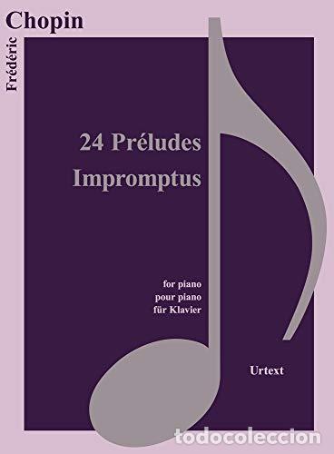 Libros: 24 Preludes, Impromptus (Classical Sheet Music) - Frederic Chopin - Foto 1