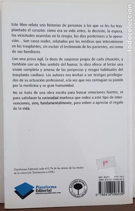 Libros: CAMBIANDO CORAZONES- ISABEL COMA CANELLA -PLATAFORMA - Foto 2