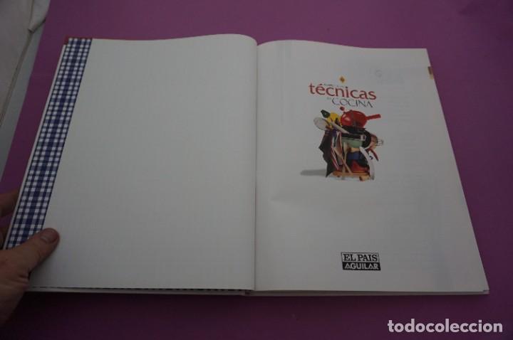 Libros: AMF-10H/ EL LIBRO DE LAS TECNICAS DE COCINA - AGUILAR EDITOR - Foto 2