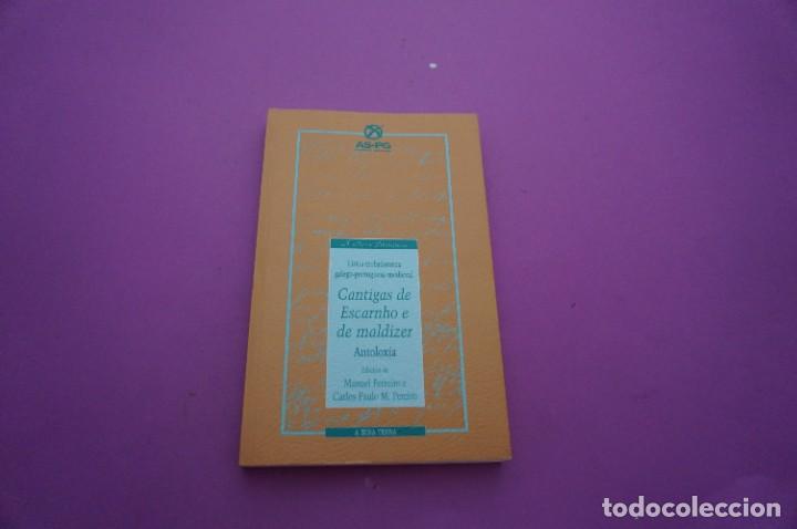 Libros: AMF-11F/ CANTIGAS DE ESCARNHO E DE MALDIZER - ANTOLOXIA - / A NOSA TERRA EDITOR - Foto 1