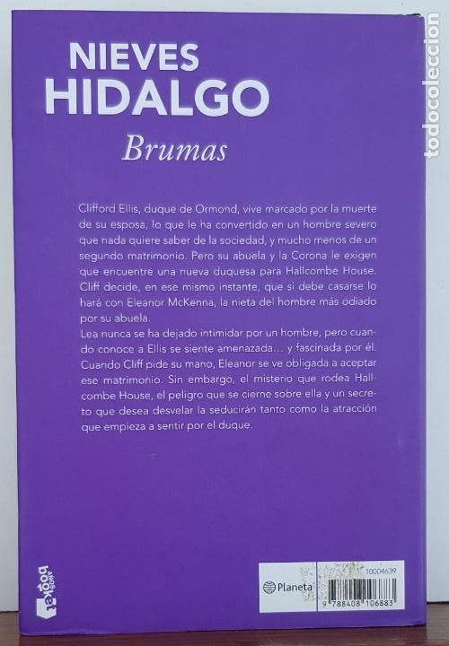 Libros: BRUMAS - HIDALGO, NIEVES - PLANETA, EDITORIAL - Foto 2