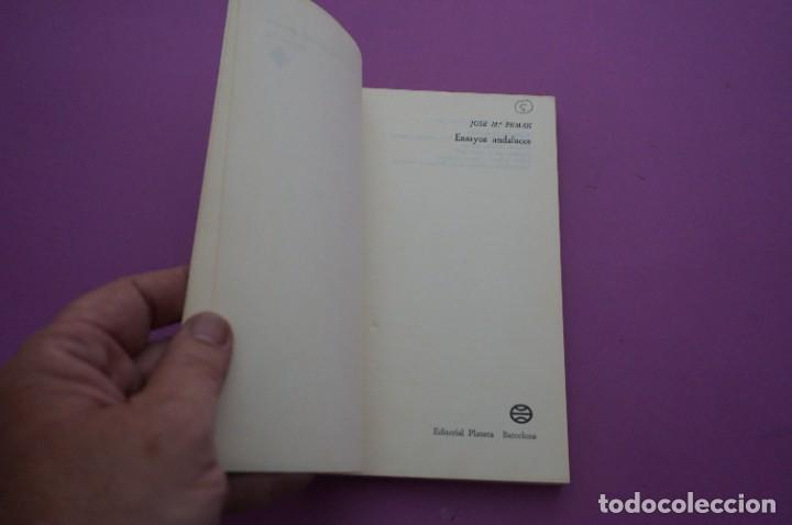 Libros: AMF-11B/ ENSAYOS ANDALUCES - JOSE M&ordf; PEMAN / PLANETA EDITOR - Foto 1