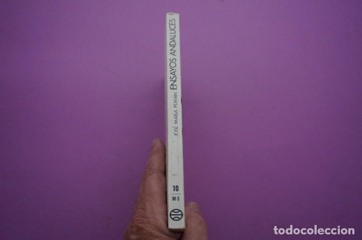 Libros: AMF-11B/ ENSAYOS ANDALUCES - JOSE M&ordf; PEMAN / PLANETA EDITOR - Foto 5