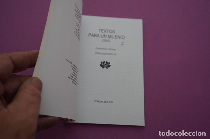 Libros: AMF-11C/ TEXTOS PARA UN MILENIO (2000) - FRANCISCO PERALTO / COREA DEL SUR - Foto 2