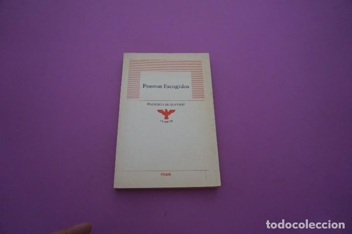 Libros: AMF-9A/ POEMAS ESCOGIDOS - FRANCISCO DE QUEVEDO - EDICIONES PRISMA - Foto 1