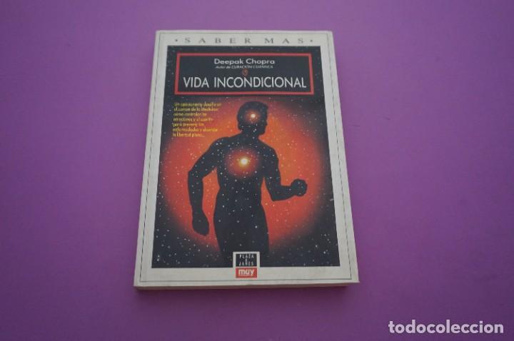 Libros: AMF-10F/ VIDA INCONDICIONAL - DEEPAK CHOPRA / PLAJA JANES EDITOR - Foto 1