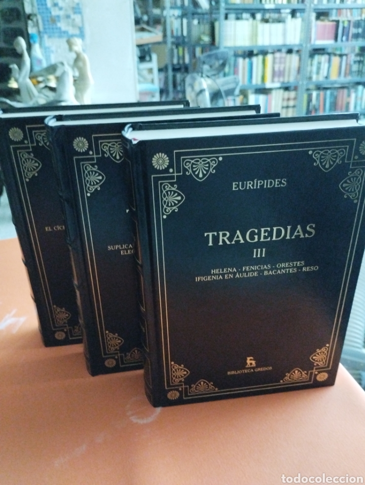 Libros: Tragedias I, II y III 3 tomos - Euripides - Foto 2
