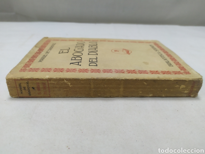 Libros: El abogado del diablo, Biblioteca Studium, Manuel de Sandoval - Foto 2