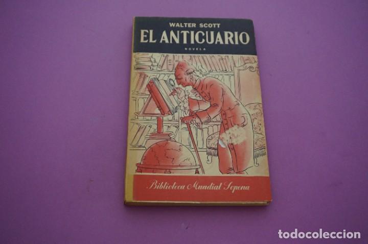 Libros: AMF-12D/ EL ANTICUARIO - WALTER SCOTT / EDITORIAL SOPENA - Foto 1