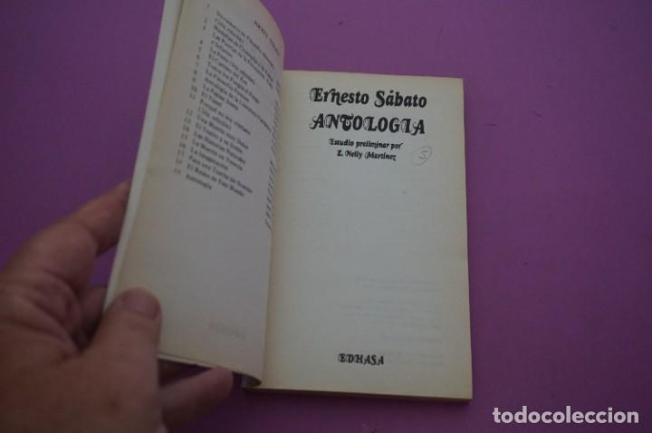 Libros: AMF-12D/ ANTOLOGIA - ERNESTO SABATO / EDHASA EDITOR - Foto 2