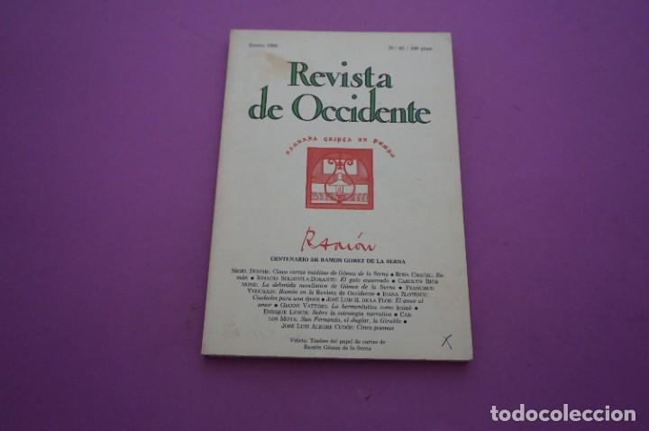 Livros em segunda m&atilde;o: AMF-12D/ REVISTA DE OCCIDENTE - ENERO 1988 - N&ordm; 80