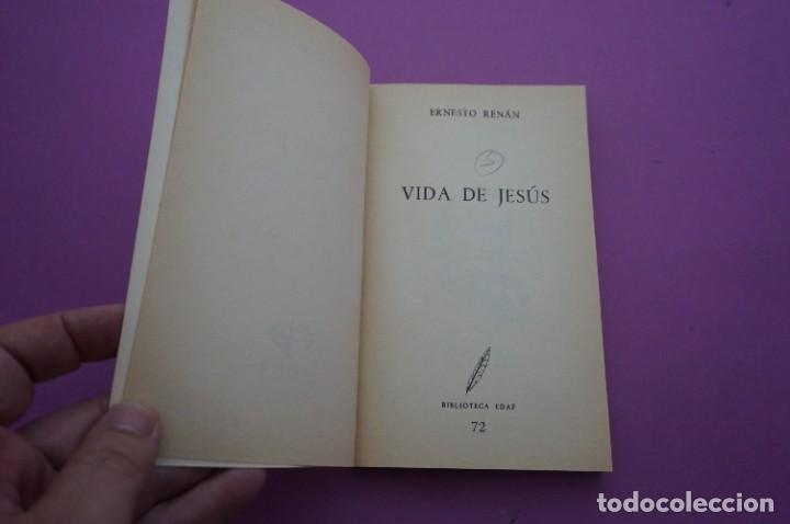 Libros: AMF-12F/ VIDA DE JESUS - ERNESTO RENAN / EDAF EDITOR - Foto 2