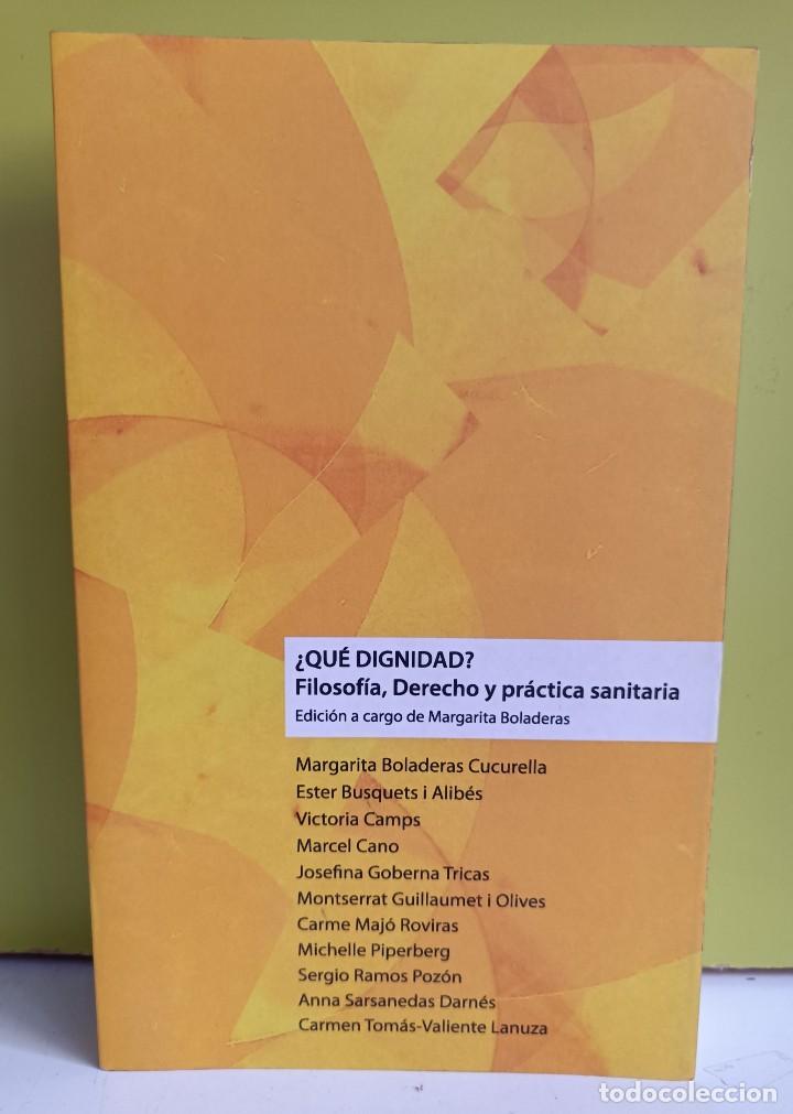 Libri di seconda mano: &iquest;QU&Eacute; DIGNIDAD? BOLADERAS, MARGARITA .