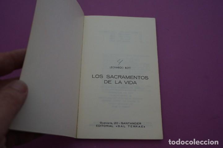 Libros: AMF-13B/ LOS SACRAMENTOS DE LA VIDA - LEONARDO BOFF / SAL TERRAE EDITOR - Foto 2