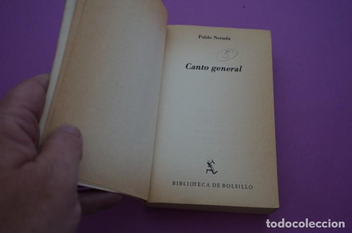 Libros: AMF-13B/ CANTO GENERAL - PABLO NERUDA / SEIX BARRAL - Foto 2