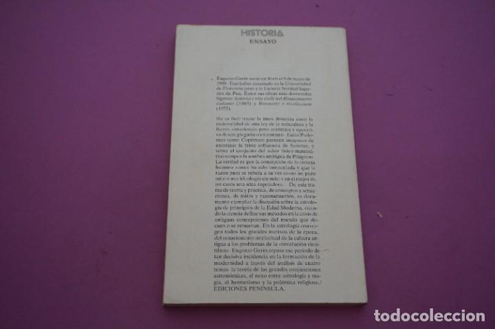Libros: AMF-13B/ EL ZODIACO DE LA VIDA - EUGENIO GARIN / EDICIONES PENINSULA - Foto 5