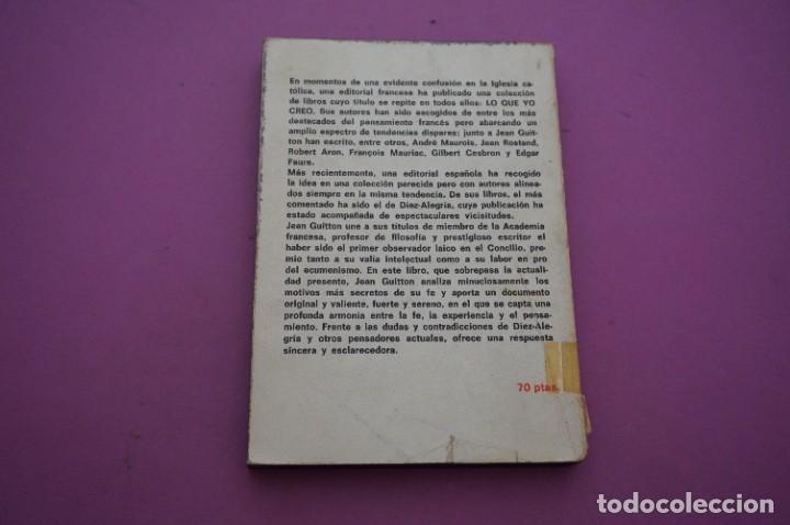 Libros: AMF-13B/ LO QUE YO CREO - JUAN GUITION / EDICIONES ACERVO - Foto 5