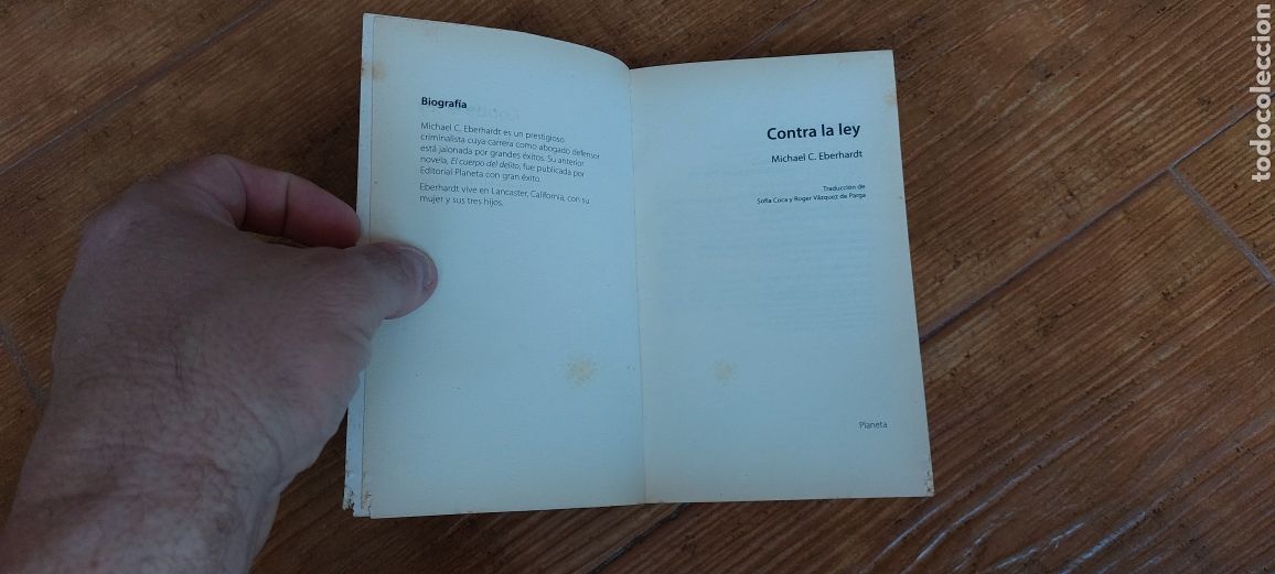 Libros: Libro Contra la Ley -Michael C. Eberhardt- 1&deg; Edicion - Foto 6