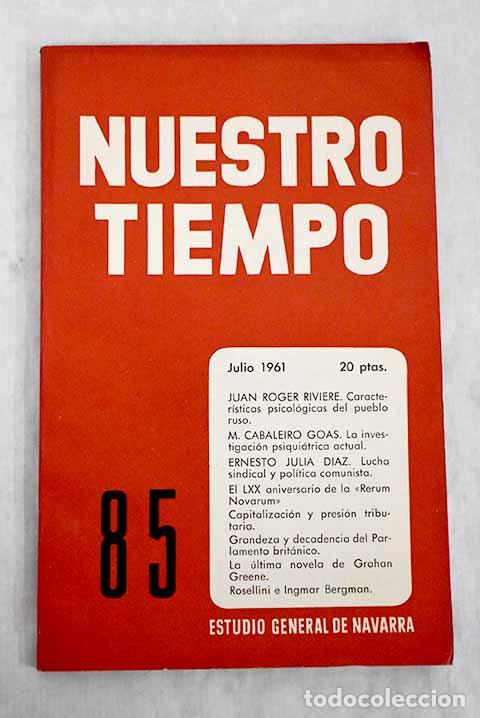 Libros: Revista Nuestro tiempo.N&uacute;mero 85 - Foto 1