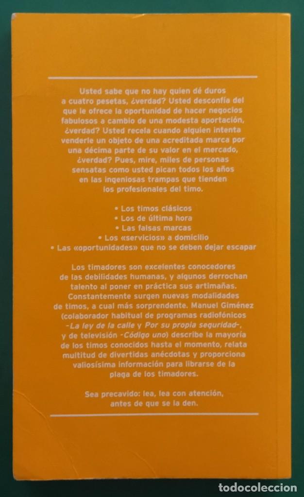 Libros: Antolog&iacute;a del Timo. Manuel Gim&eacute;nez. 2003. - Foto 4