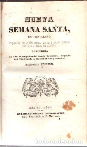 Libros: Nueva Semana Santa, en castellano - NO CONSTA AUTOR - Foto 1