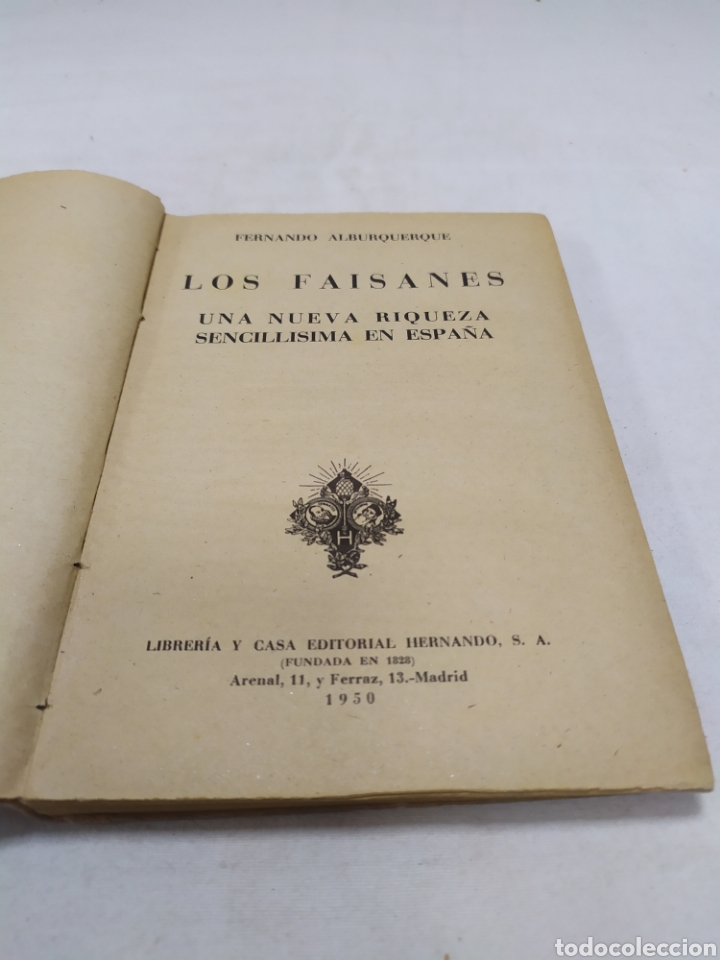 Libros: Los faisanes, Fernando Alburquerque, 1950 - Foto 3