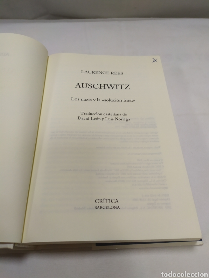 Libros: Auschwitz, los nazis y la soluci&oacute;n final, Laurence Rees, 2005 ZXY - Foto 3